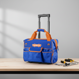 Wadfow 19" Rolling Tool Bag with Wheels & Telescopic Handle - WTGR102