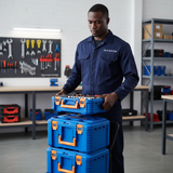 Wadfow Stackable PP Plastic Toolbox WTB Series | 16" & 19"