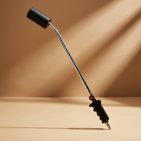 SGS Valve-Controlled LPG Gas Torch with 57mm Burner Head | 13cm and 45cm