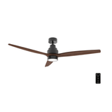 Cecotec EnergySilence Aero Black & Wood DC 52" Ceiling Fan with LED Light & Remote Control - 5841