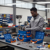 Wadfow Stackable PP Plastic Toolbox WTB Series | 16" & 19"