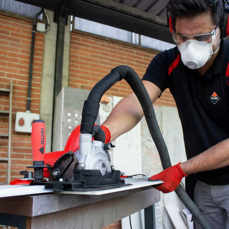 Rubi TC-125 125mm Professional Circular Tile Saw with Suction Pad 1250W - RUBI-50953