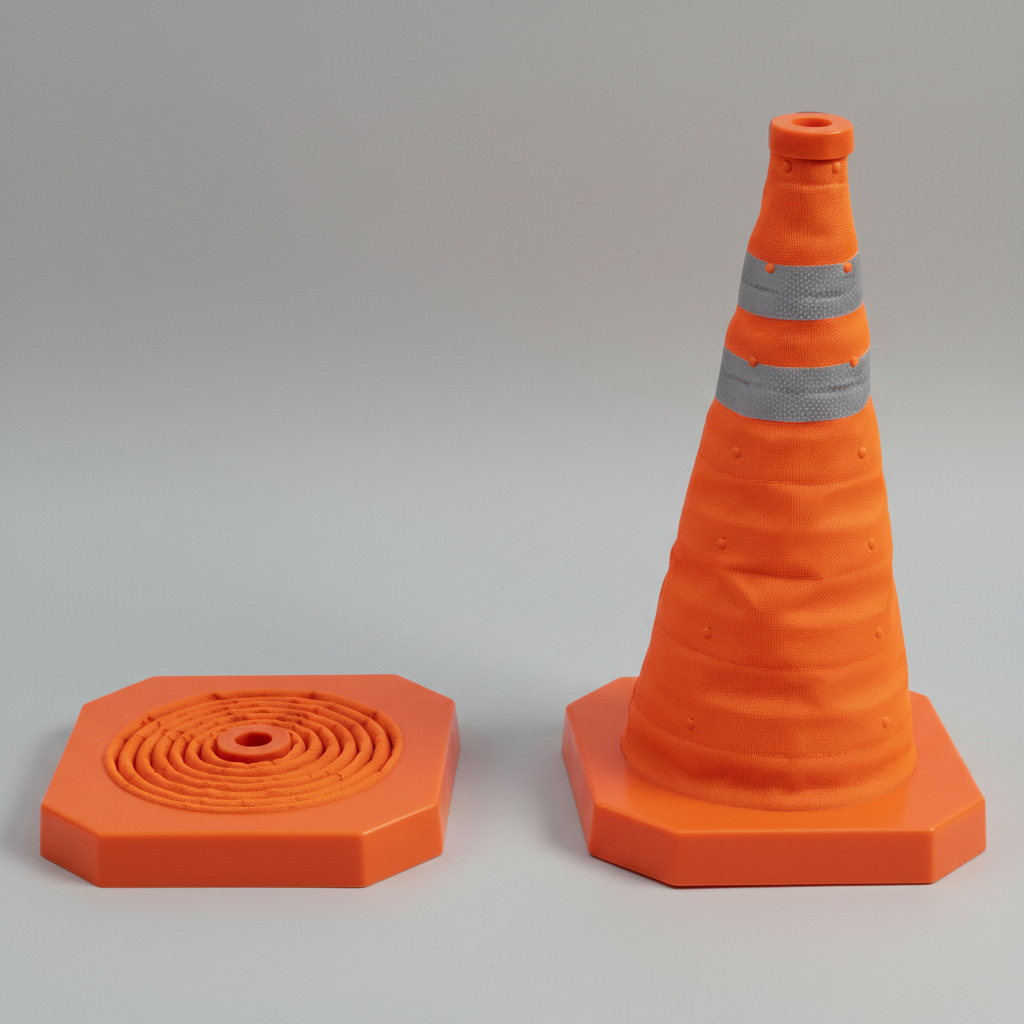 Tera Collapsible Traffic Safety Cone | 30cm & 50cm