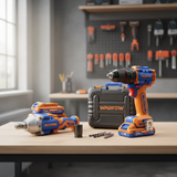 Wadfow 20V Brushless Cordless 2-Piece Combo Kit - WCK20275