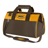 Ingco 19" Heavy-Duty Tool Bag with Shoulder Strap & 14 Pockets - HTBG281928