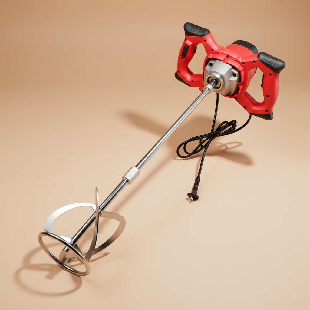 NRG Electric Paint Mixer with Dual-Grip Handle 1600W - NEM1600