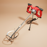 NRG Electric Paint Mixer with Dual-Grip Handle 1600W - NEM1600