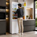 Finlux 180L Built-In Bottom-Freezer Fridge Freezer with Reversible Doors - T2761M