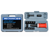 Mechanica 14-Piece Manual Impact Driver & CR-V Bit Set - ME-BT014-BT
