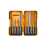 Coofix 8-Piece Rotary Hammer Drill Bit Set - 27357