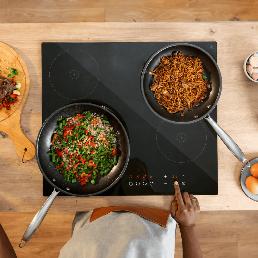 Cecotec Bolero Squad 60cm Four-Zone Ceramic Electric Hob 6000W with 9 Power Levels - 1968