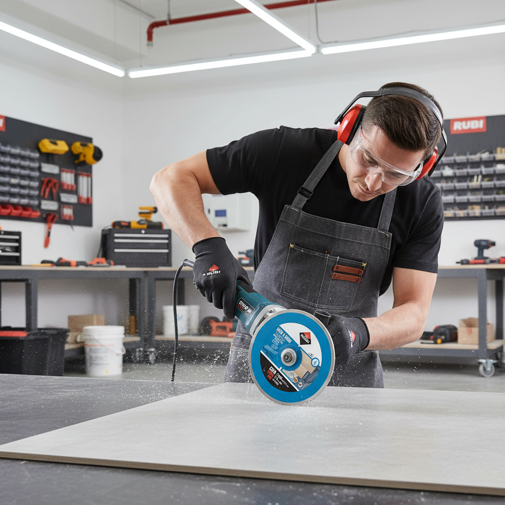 Rubi Continuous Rim Diamond Cutting Disc for Hard Materials 200mm - 350mm | CPA SUPERPRO Series