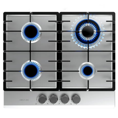 Cecotec Bolero Squad Inox Four-Burner Built-In Gas Hob 8KW - A01_EU01_100193