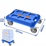 Wadfow 100kg Stackable Toolbox Rolling Platform - WWB6610