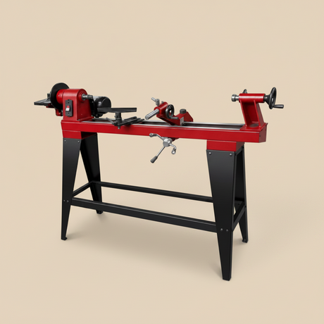 NRG 550W Wood Copy Lathe Machine with 1000mm Working Length - MCF1000