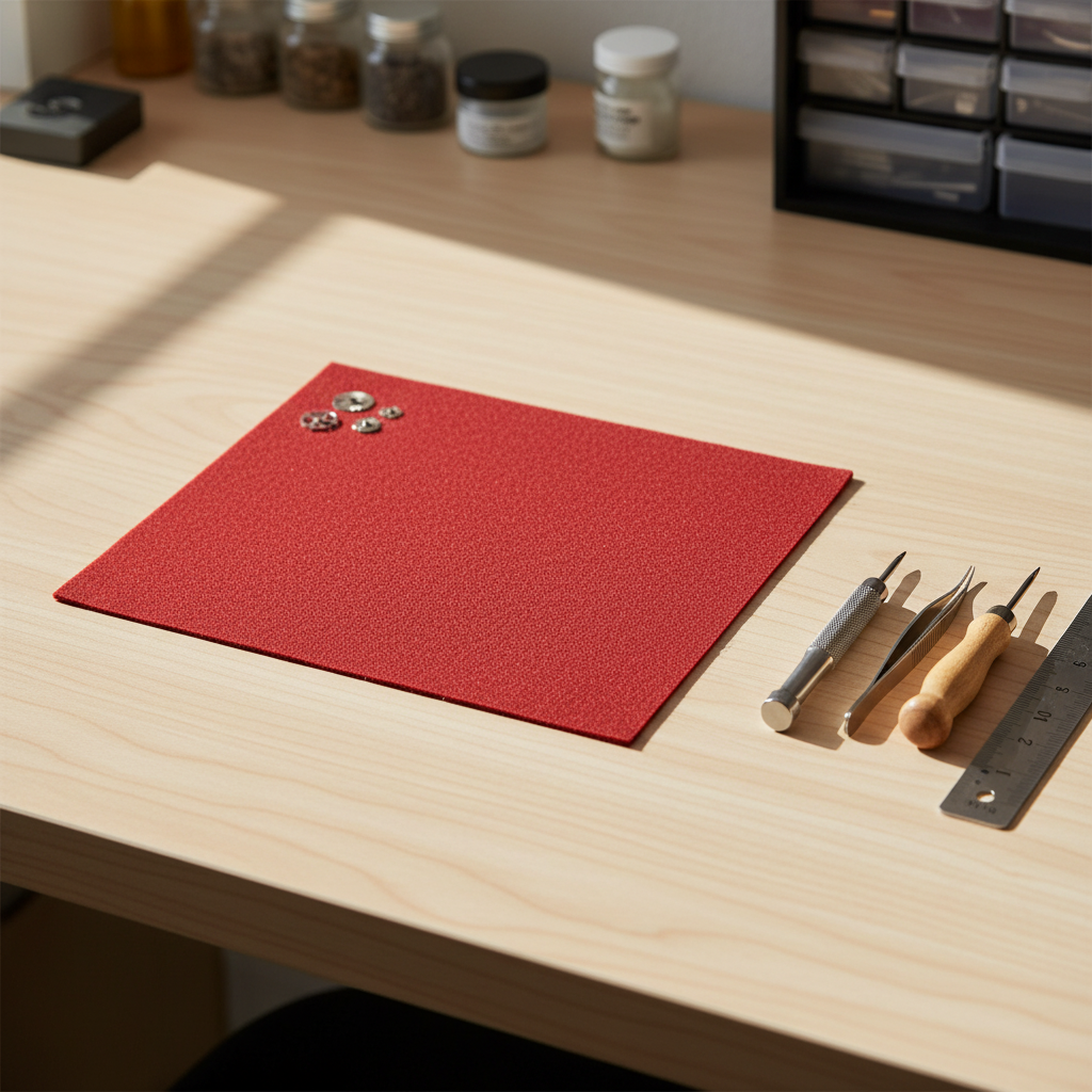 Sait 230 × 280mm Red Abrasive Sand Paper Sheet P100 - P240 - SAITAC-S-AR-C