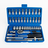 Mechanica 46-Piece 1/4" Drive Socket & Insert Bit Set - ME-46-1/4