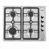 Luxell 60cm 4-Burner Stainless Steel Built-In Gas Hob with Gas Safety - LX-410BF