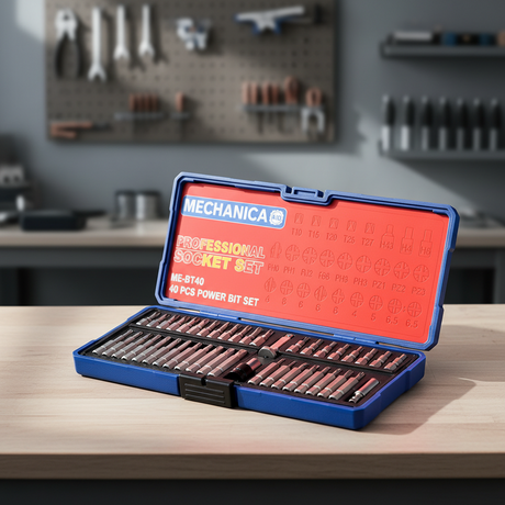 Mechanica 40-Piece Power Drill Bit Set - ME-BT40
