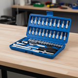 Mechanica 46-Piece 1/4" Drive Socket & Insert Bit Set - ME-46-1/4