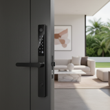 Westa 1P68 Waterproof Narrow Smart Door Lock with Fingerprint, Password & App Control for Aluminium Doors - WHL05-3585