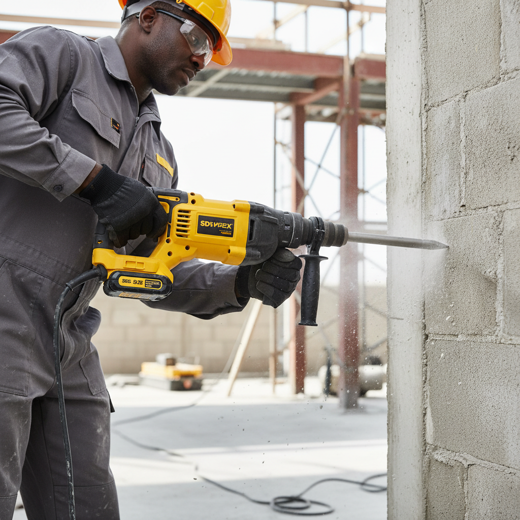 Wadfow SDS Max Concrete Chisel 18 x 300mm | Pointed & Flat