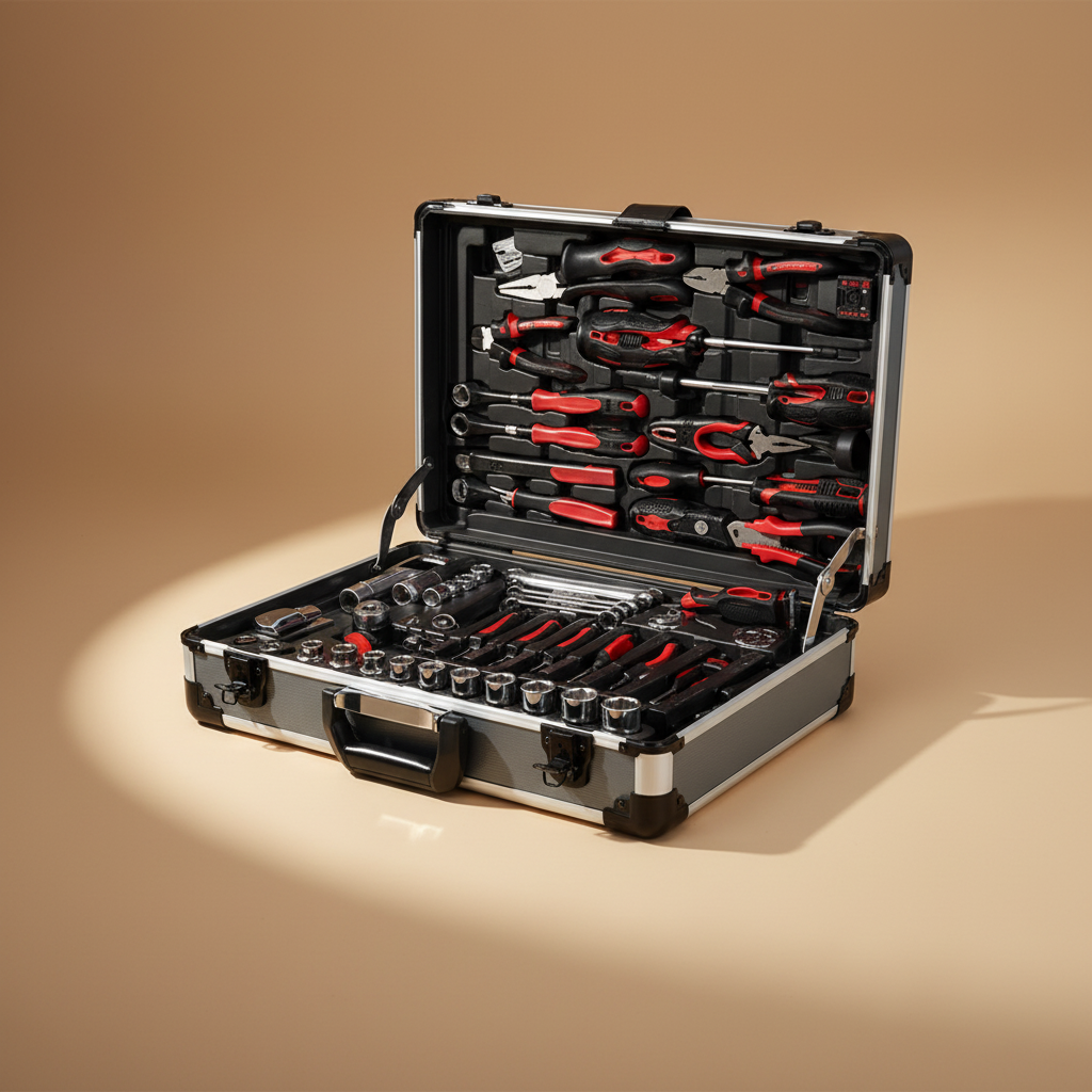Mechanica 127-Piece Comprehensive Tool Set with Aluminium Carry Case - HQ127