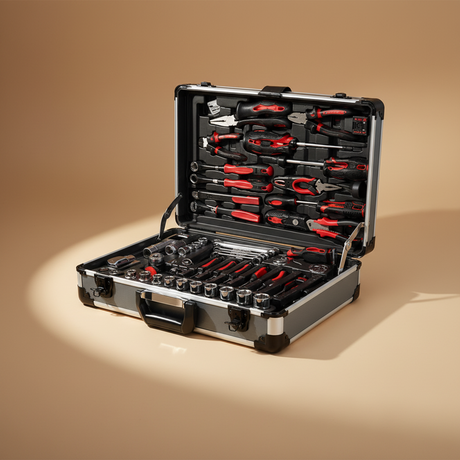 Mechanica 127-Piece Comprehensive Tool Set with Aluminium Carry Case - HQ127