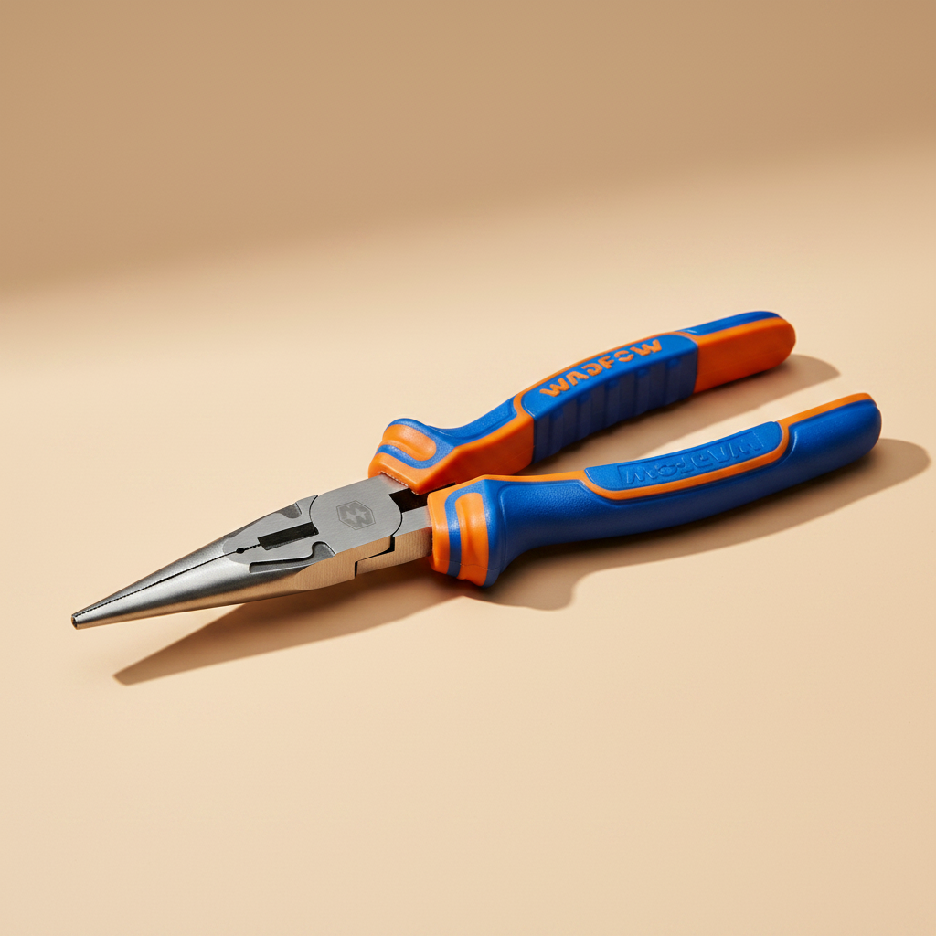 Wadfow Carbon Steel Long-Nose Pliers | 6" & 8"