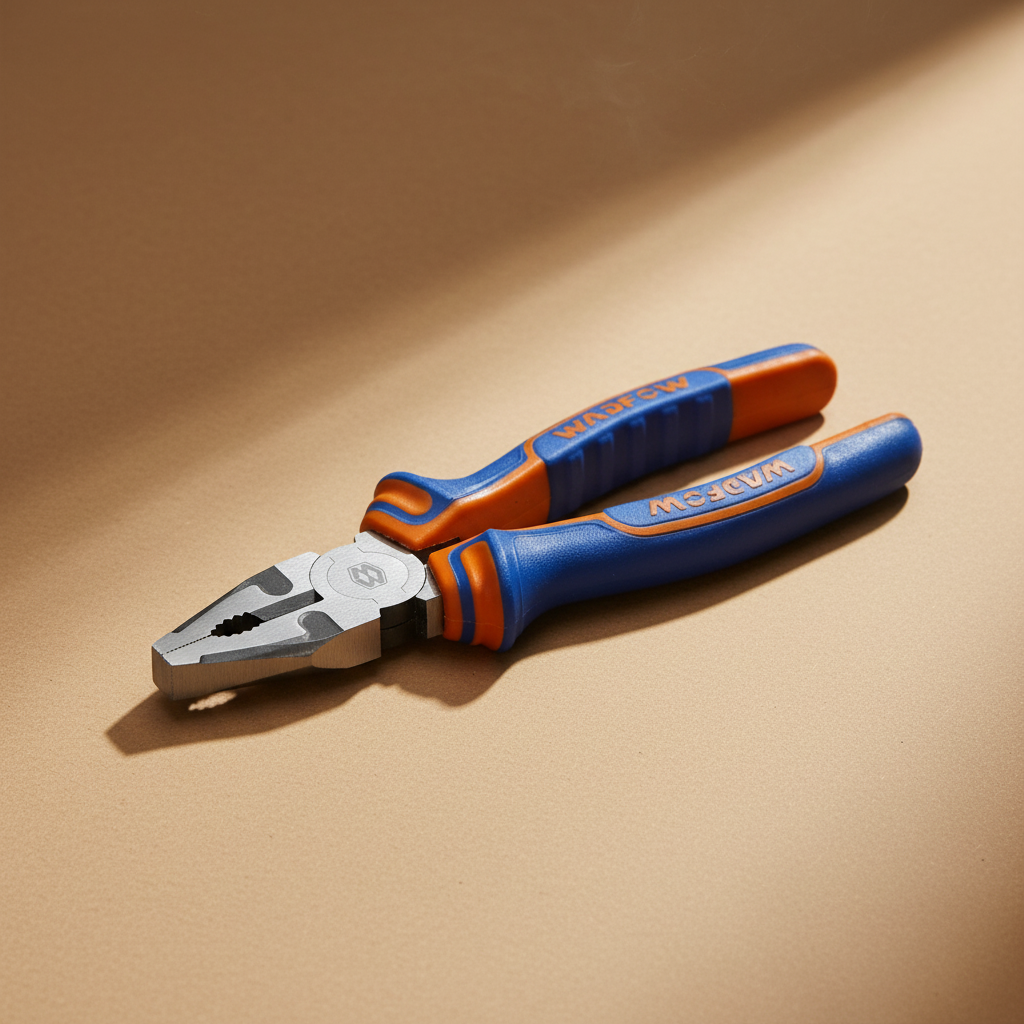 Wadfow 8" Carbon Steel Combination Pliers - WPL1608