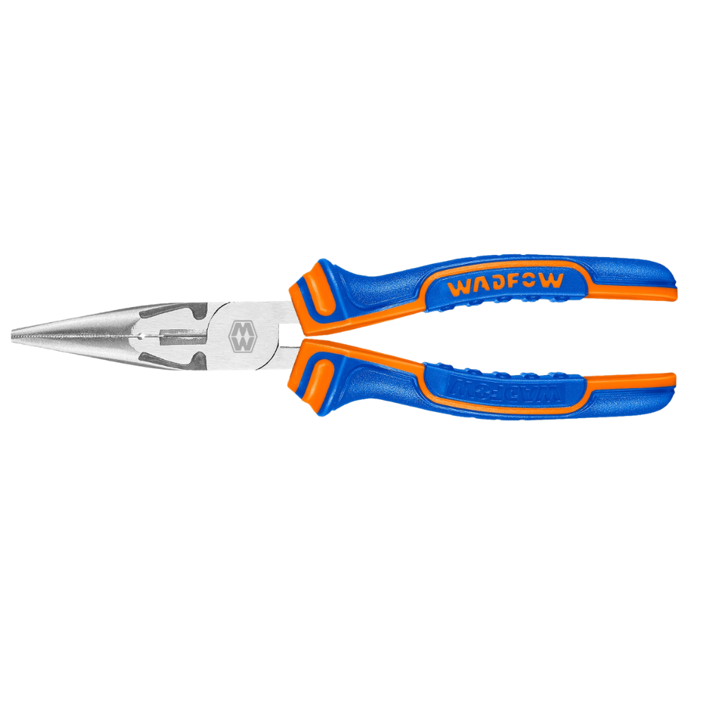 Wadfow 8" Carbon Steel Bent-Nose Plier - WPL4608