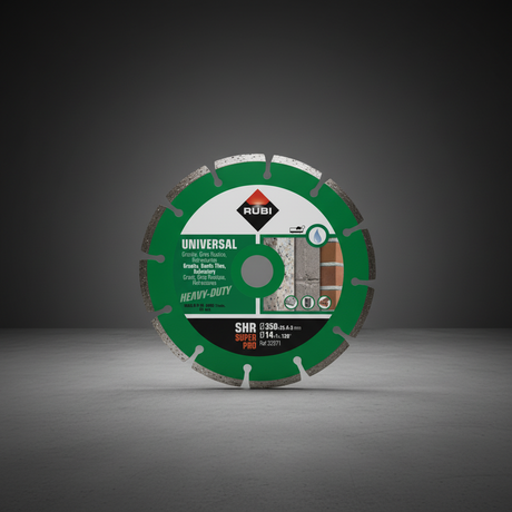 Rubi SHR-350 Superpro Segmented General-Purpose Diamond Cutting Disc 350mm - RUBI-32971
