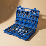 Mechanica 108-Piece 1/4" & 1/2" Drive Socket Set - ME108-1/4.1/2