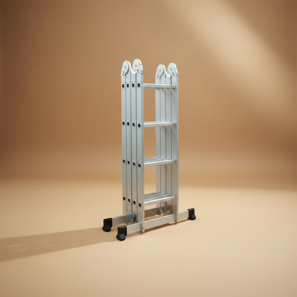 Tera LCG34 Series Multipurpose Aluminium Folding Ladder | 4x3 to 4x5 Steps