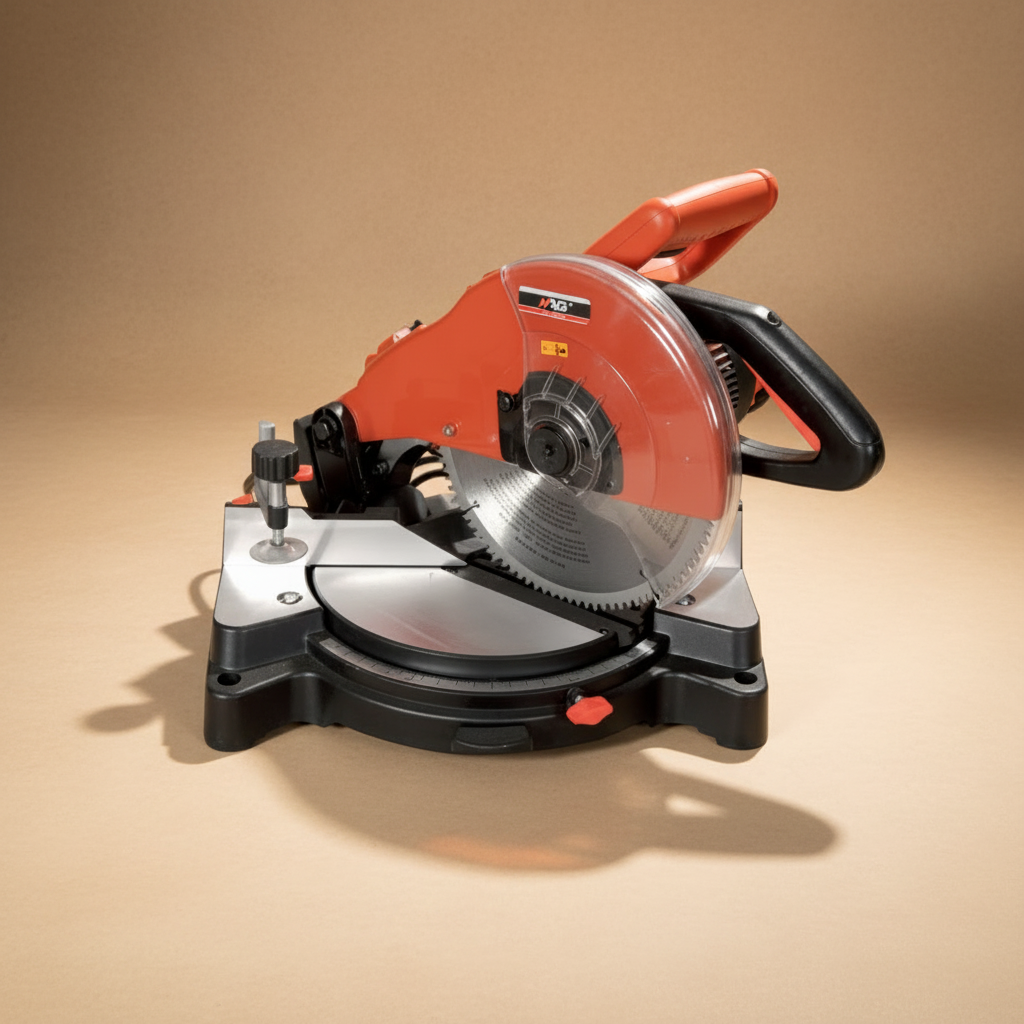 NRG 10" Sliding Mitre Saw with 3,000rpm Induction Motor 1600W - NMS1029