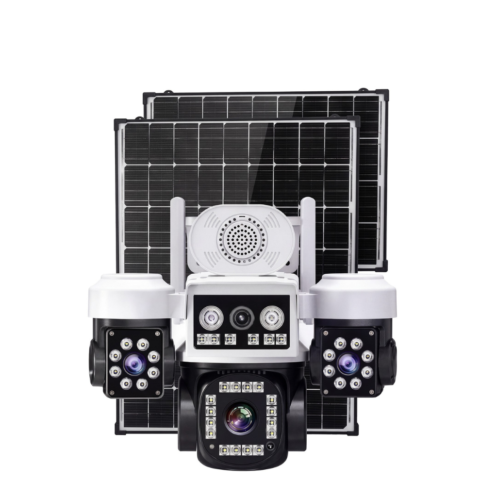 IOMA Five-Camera PTZ 4G Solar Security System with Colour Night Vision - IO-SG405