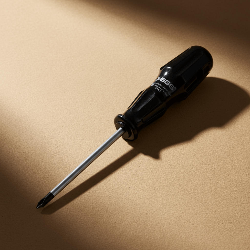 SGS Black Series Phillips Screwdriver with Chrome-Vanadium Steel Blade | 3mm - 8mm