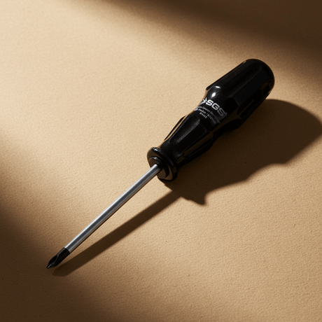 SGS Black Series Phillips Screwdriver with Chrome-Vanadium Steel Blade | 3mm - 8mm