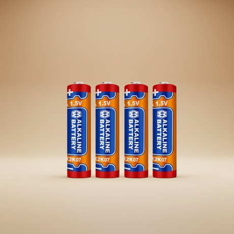 Wadfow AA LR6 1.5V Alkaline Batteries 4-Pack - WJX2K05