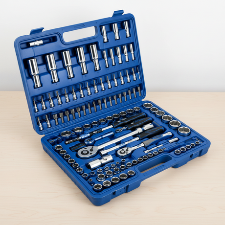 Mechanica 108-Piece 1/4" & 1/2" Drive Socket Set - ME108-1/4.1/2