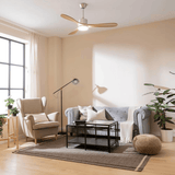 Cecotec EnergySilence Aero Golden Pro 52" Ceiling Fan with DC Motor & LED Light - 5983