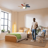 Cecotec EnergySilence Aero ColorFull 36" Ceiling Fan with Light - 8366