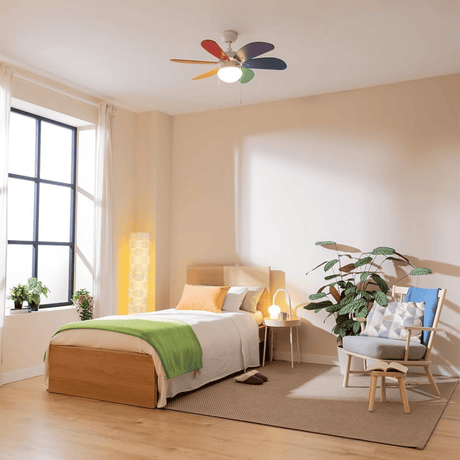Cecotec EnergySilence Aero ColorFull 36" Ceiling Fan with Light - 8366