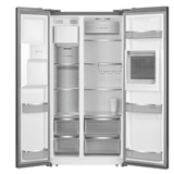 Cecotec Bolero CoolMarket Inox 556L Side-by-Side Refrigerator with Water Dispenser & Digital Screen - 109134