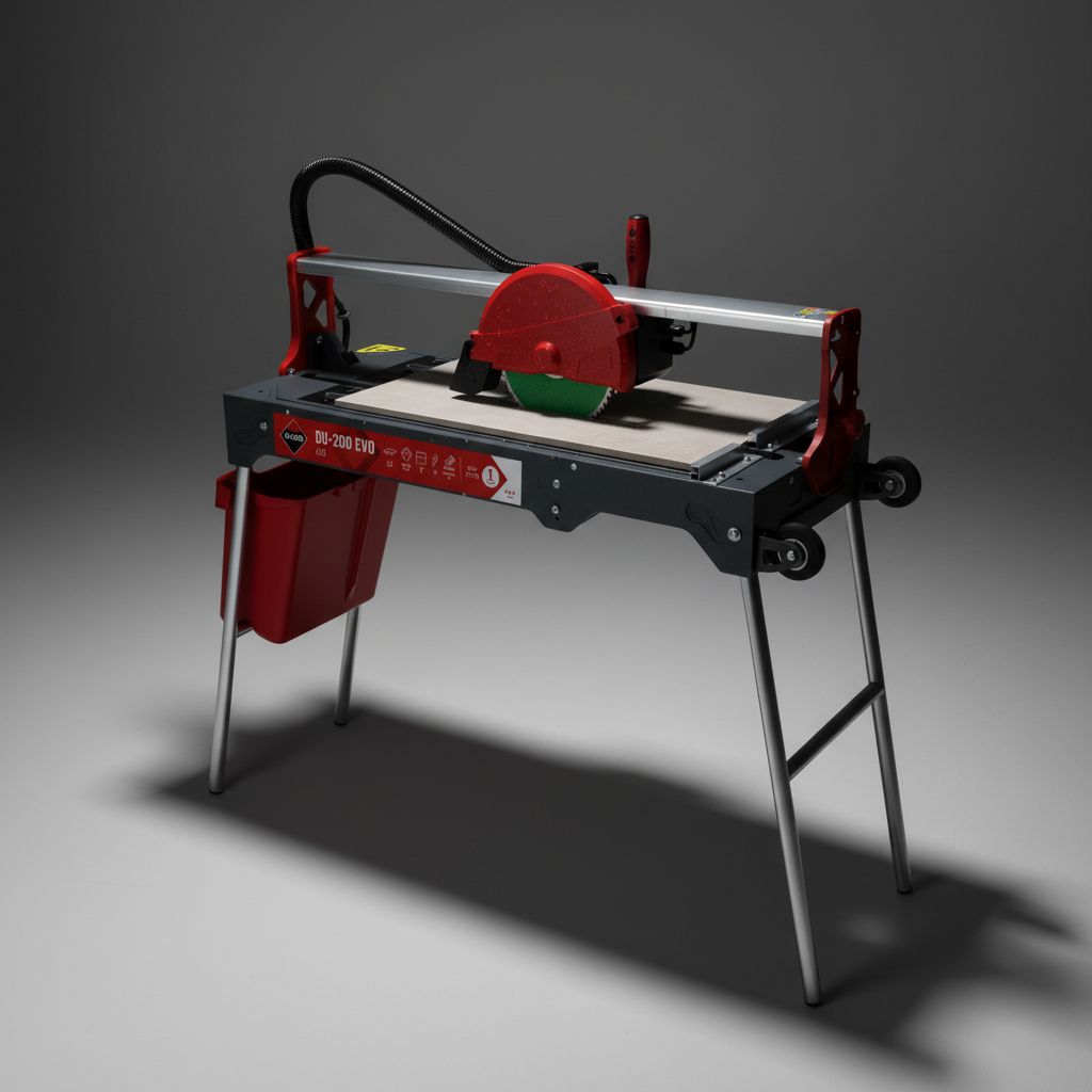 Rubi DU-200 EVO 650 Electric Tile Cutter with Folding Leg System 1100W - RUBI-55903