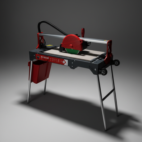 Rubi DU-200 EVO 650 Electric Tile Cutter with Folding Leg System 1100W - RUBI-55903
