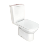 Wahkit Ceramic Standard Two-Piece Water Closet with D-Shaped Bowl 640mm - 2007S/P
