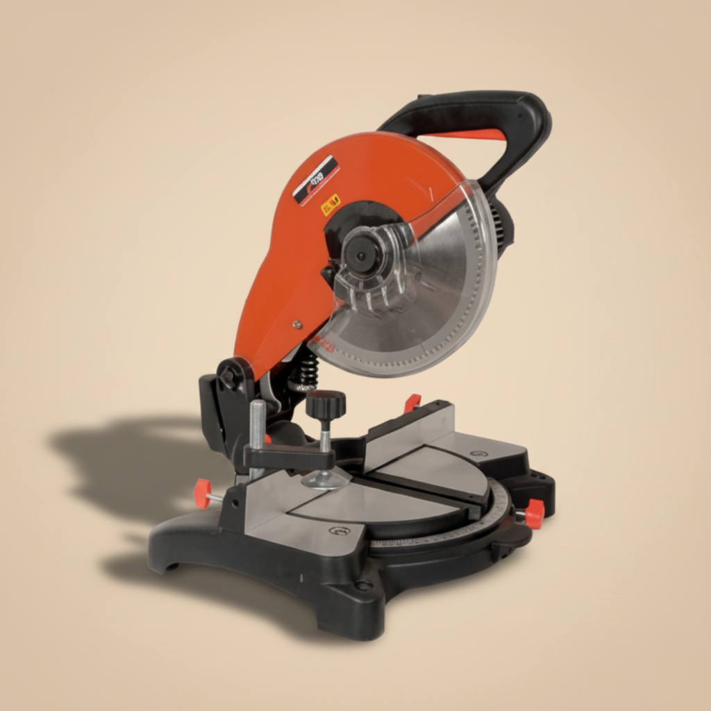 NRG 12" Sliding Mitre Saw with 3,000rpm Induction Motor 1600W - NMS1232