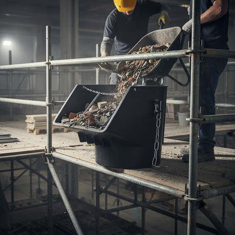 Rubi Kanguro Lightchute Rubble-Chute Top Loading Hopper - RUBI-88765