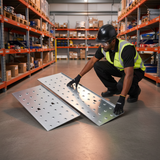 Tera Galvanized Work Platform Set for LCG3416BQ Ladder - PLA-LC3416BQ